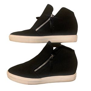 Steve Madden Camden Knit Sneakers with Zippers